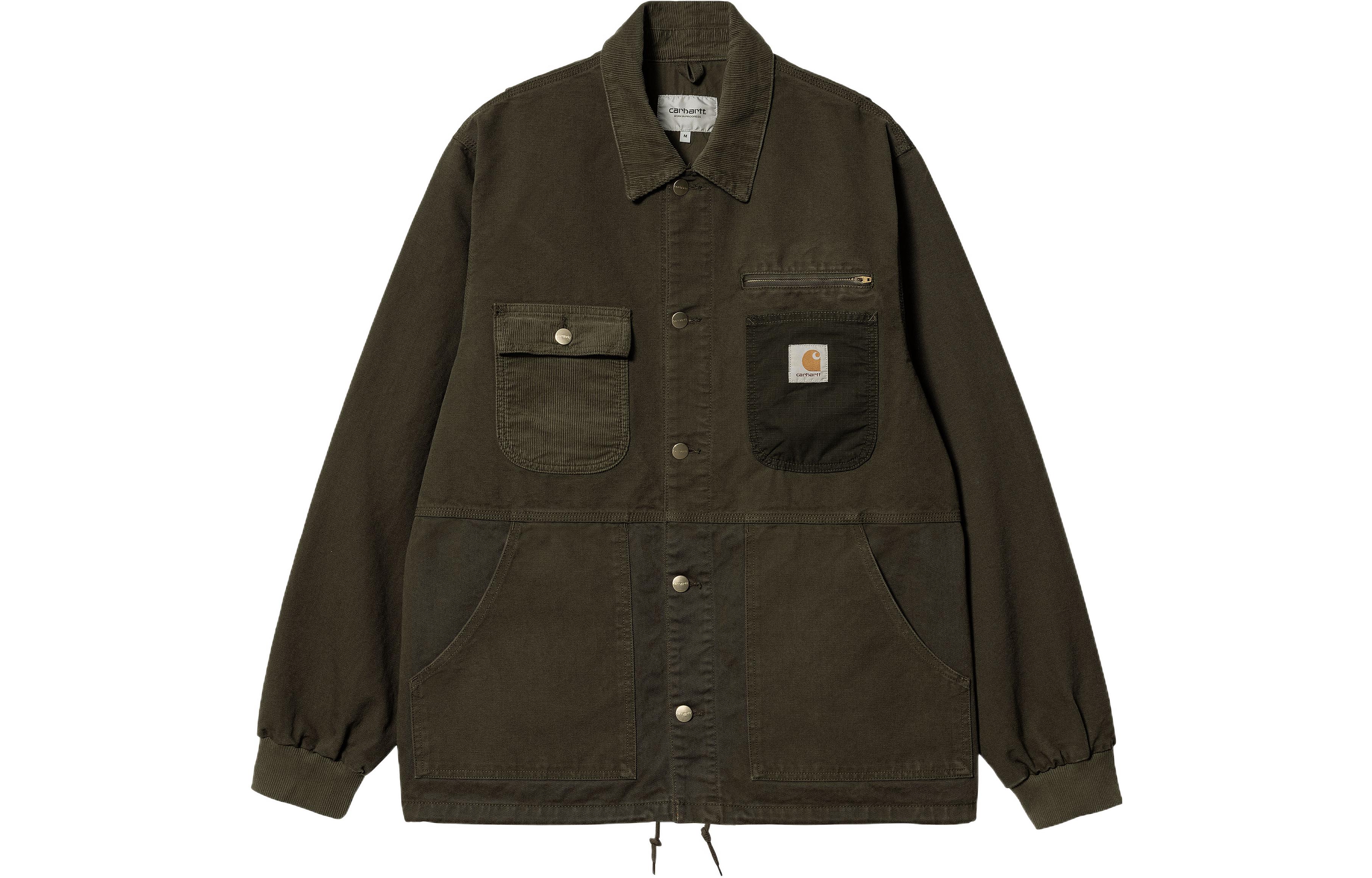 Carhartt WIP Multi-Pocket Logo Shirt Jacket Green I030439-63-GD