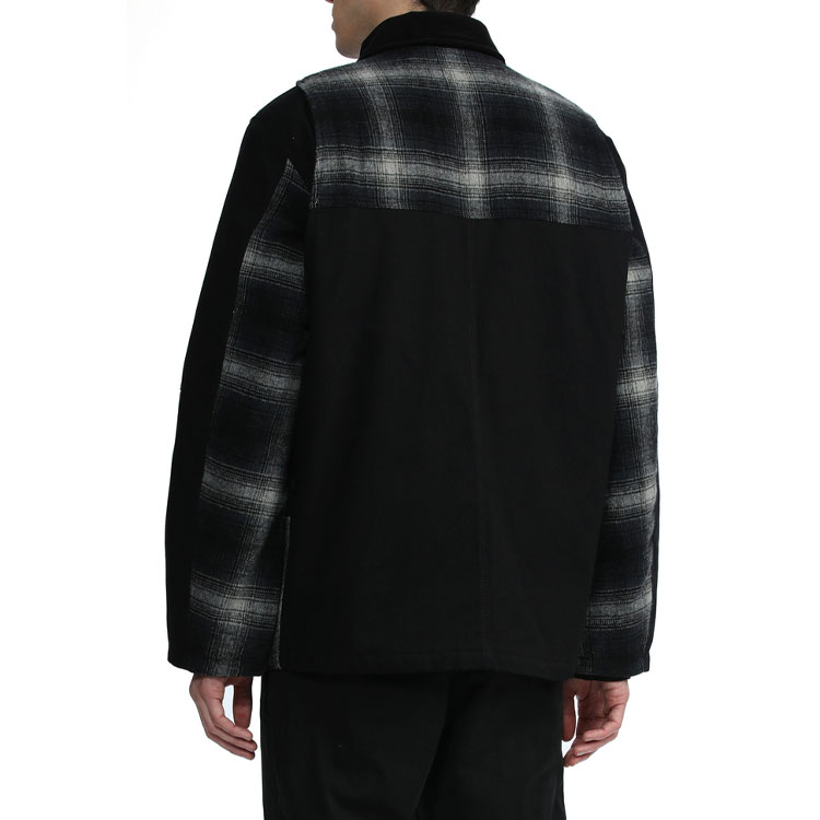 Carhartt WIP Multi-Pocket Plaid Patchwork Utility Jacket CHXJKI029456H-BKX 圖 5