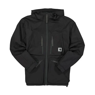 Carhartt WIP Multi-Pocket Reflective Label Hooded Jacket Black I028702-89-00