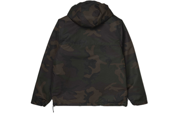 Lookbook Carhartt WIP Nimbus 半拉鍊迷彩連帽外套 男女款 I027639-05P-00