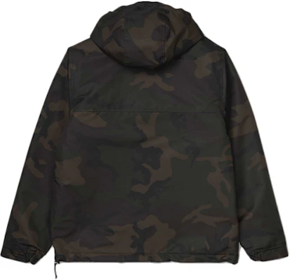 Carhartt WIP Nimbus 半拉鍊迷彩連帽外套 男女款 I027639-05P-00 Lookbook Carhartt WIP Nimbus 半拉鍊迷彩連帽外套 男女款 I027639-05P-00