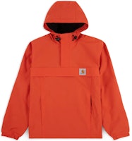 Carhartt WIP Nimbus Pullover Half-Zip Fleece Unisex Winter Sweatshirt Orange I027639-04V-00 Carhartt WIP Nimbus Pullover Half-Zip Fleece Unisex Winter Sweatshirt Orange I027639-04V-00