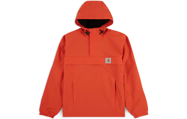 Order Carhartt WIP Nimbus Pullover Half-Zip Fleece Unisex Winter Sweatshirt Orange I027639-04V-00
