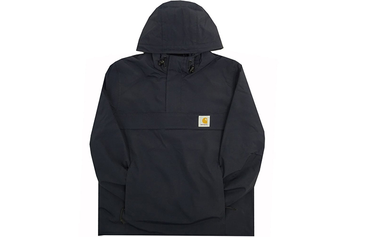 Carhartt WIP Nimbus Pullover Half-Zip Hooded Jacket Black I028435-89-00