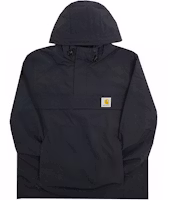 Carhartt WIP Nimbus Pullover Half-Zip Hooded Jacket Black I028435-89-00 Carhartt WIP Nimbus Pullover Half-Zip Hooded Jacket Black I028435-89-00
