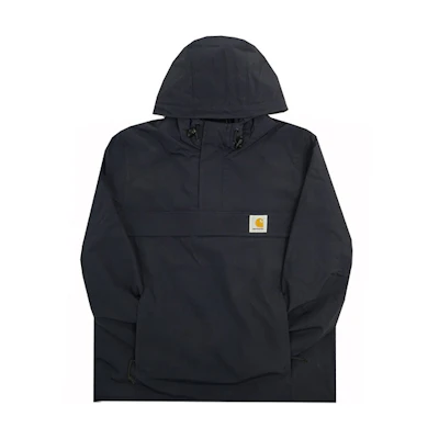 Carhartt WIP Nimbus Pullover Half-Zip Hooded Jacket Black I028435-89-00