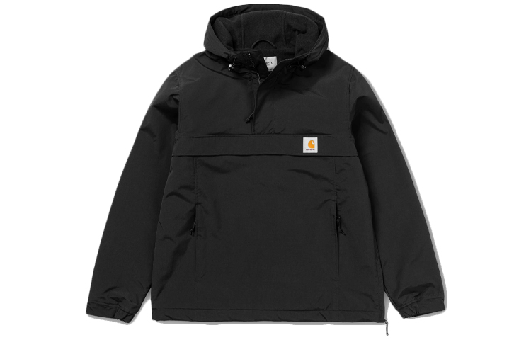 Carhartt WIP Nimbus Pullover Half-Zip Hoodie Jacket Unisex Black I027639-89-00