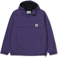 Carhartt WIP Nimbus Pullover Half-Zip Sweater Unisex Purple I027639-05J-00 Carhartt WIP Nimbus Pullover Half-Zip Sweater Unisex Purple I027639-05J-00