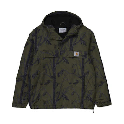 Carhartt WIP Nimbus Pullover Tree Camouflage Winter Fleece Hoodie Green Unisex I027639-06A-00