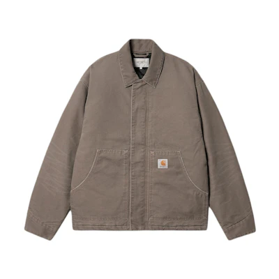 Carhartt WIP OG Arcan Jacket Aged Canvas Brown Zip-Up Jacket Men l032234