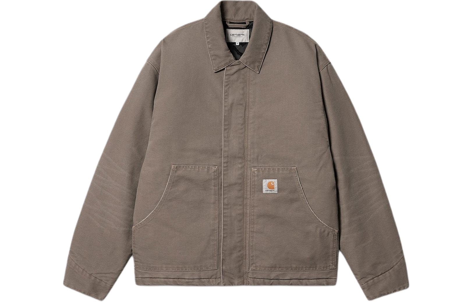 Carhartt WIP OG Arcan Jacket Aged Canvas Brown Zip-Up Jacket Men l032234 圖 2