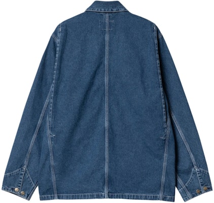 Carhartt WIP OG Chore Coat Azul Primavera Chaqueta Denim Lavada Manga Larga I031896-01-06 Lookbook Carhartt WIP OG Chore Coat Azul Primavera Chaqueta Denim Lavada Manga Larga I031896-01-06