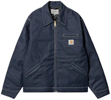 Order Carhartt WIP OG 底特律藍色牛仔外套 拉鍊領休閒夾克. I033039-01-01