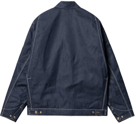 Chaqueta Carhartt WIP OG Detroit Azul Denim con Cremallera y Cuello Casual. I033039-01-01 Lookbook Chaqueta Carhartt WIP OG Detroit Azul Denim con Cremallera y Cuello Casual. I033039-01-01