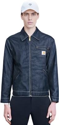 Chaqueta Carhartt WIP OG Detroit Azul Denim con Cremallera y Cuello Casual. I033039-01-01 Shop Chaqueta Carhartt WIP OG Detroit Azul Denim con Cremallera y Cuello Casual. I033039-01-01