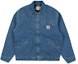 Buy 칼하트 WIP OG 디트로이트 재킷 블루 데님 지퍼 포켓 재킷 I033039-0106