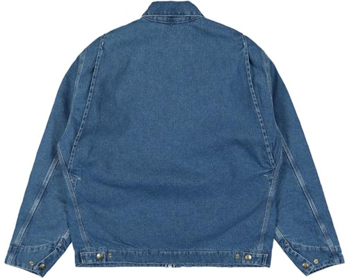 칼하트 WIP OG 디트로이트 재킷 블루 데님 지퍼 포켓 재킷 I033039-0106 Lookbook 칼하트 WIP OG 디트로이트 재킷 블루 데님 지퍼 포켓 재킷 I033039-0106