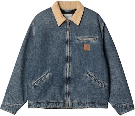 カーハート WIP OG デトロイトジャケット ブルー ユニセックス デニム 長袖アウターウェア I034734-2XN-4Q Buy カーハート WIP OG デトロイトジャケット ブルー ユニセックス デニム 長袖アウターウェア I034734-2XN-4Q
