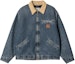 Order カーハート WIP OG デトロイトジャケット ブルー ユニセックス デニム 長袖アウターウェア I034734-2XN-4Q