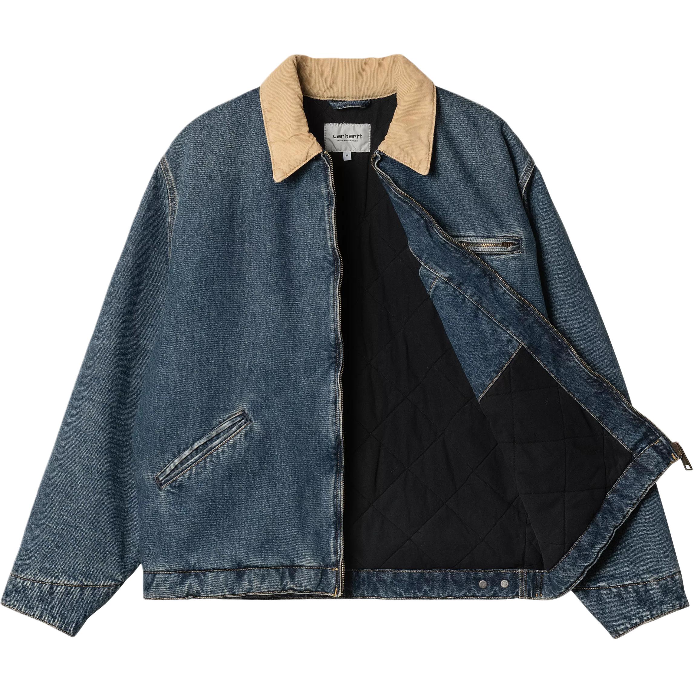 Shop カーハート WIP OG デトロイトジャケット ブルー ユニセックス デニム 長袖アウターウェア I034734-2XN-4Q