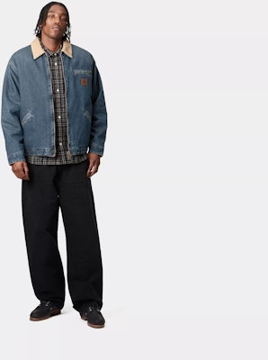 カーハート WIP OG デトロイトジャケット ブルー ユニセックス デニム 長袖アウターウェア I034734-2XN-4Q Purchase カーハート WIP OG デトロイトジャケット ブルー ユニセックス デニム 長袖アウターウェア I034734-2XN-4Q