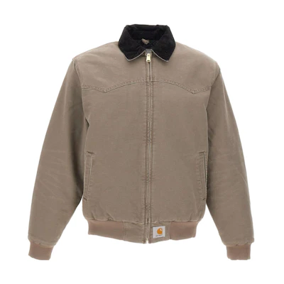 Carhartt WIP OG SAnta Fe Jacket Classic Khaki Zip Up Long Sleeve Outerwear I031198-1SA-3K