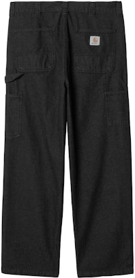Carhartt WIP OG Single Knee Pant Hitam Seluar Jeans Potongan Lurus Santai. I033338-89-06 Lookbook Carhartt WIP OG Single Knee Pant Hitam Seluar Jeans Potongan Lurus Santai. I033338-89-06