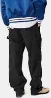 Sizing Carhartt WIP OG 寬鬆直筒工作褲 黑色單膝褲。 I033338-89-06