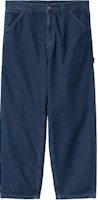 Carhartt WIP OG Single Knee Relaxed Fit Denim Pants Deep Blue for Men. I033338-01-06 Carhartt WIP OG Single Knee Relaxed Fit Denim Pants Deep Blue for Men. I033338-01-06