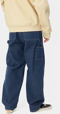 Carhartt WIP OG Seluar Denim Potongan Longgar Lutut Tunggal Biru Gelap Lelaki. I033338-01-06 Details for Carhartt WIP OG Seluar Denim Potongan Longgar Lutut Tunggal Biru Gelap Lelaki. I033338-01-06