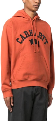 Carhartt WIP Hoodie Logo Sulam Warna Oren I0314091-ER-XX Purchase Carhartt WIP Hoodie Logo Sulam Warna Oren I0314091-ER-XX
