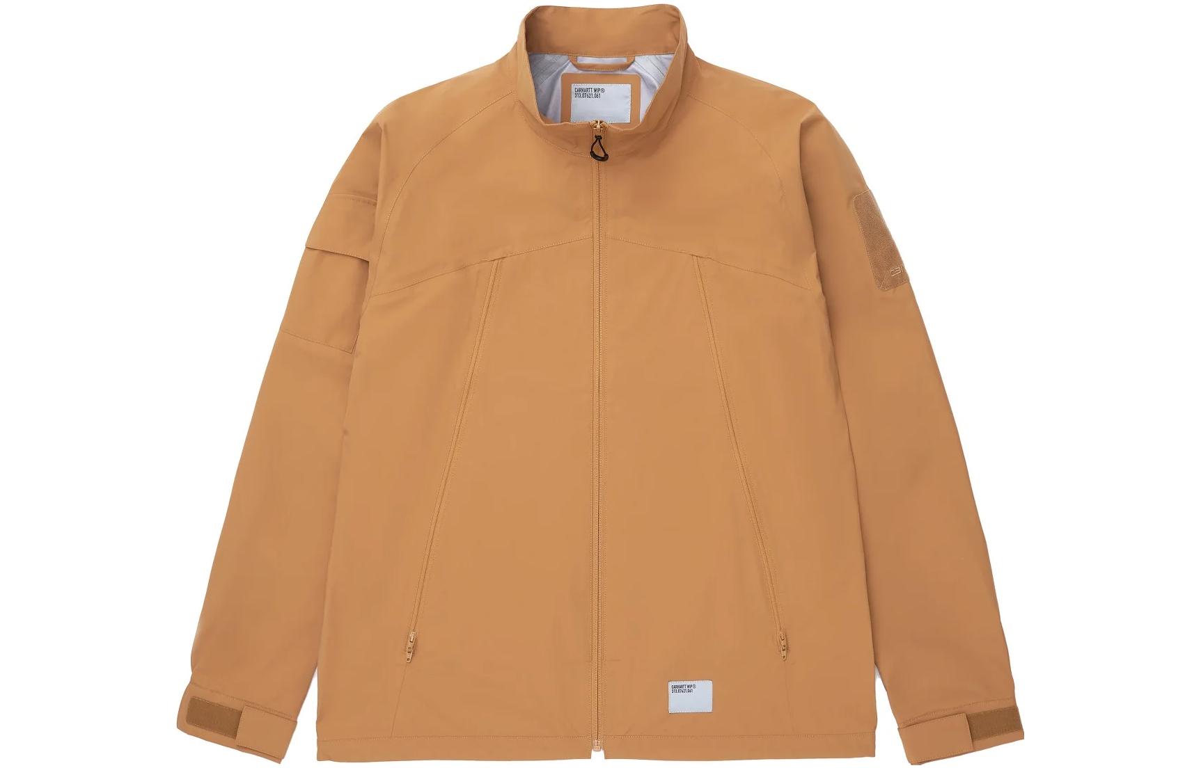 Carhartt WIP Orange Solid Color Velcro Patch High Neck Jacket A231023-0F0-XX