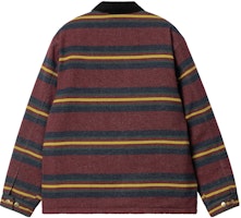 Carhartt WIP Oregon Jaket Lengan Panjang Pria Garis Merah Outerwear. I032254-1PH-XX Lookbook Carhartt WIP Oregon Jaket Lengan Panjang Pria Garis Merah Outerwear. I032254-1PH-XX