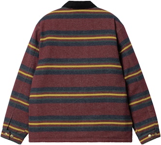 カーハート WIP オレゴン レッド ストライプ ボタンアップ 長袖ジャケット メンズ アウター I032254-1PH-XX Lookbook カーハート WIP オレゴン レッド ストライプ ボタンアップ 長袖ジャケット メンズ アウター I032254-1PH-XX