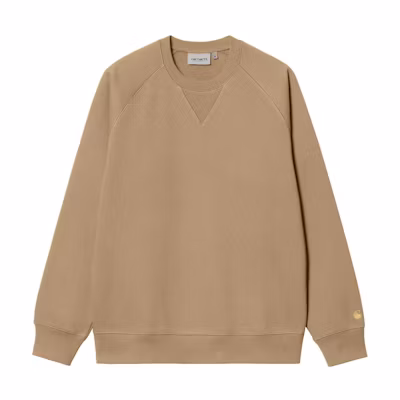 Carhartt WIP Oversized Crewneck Logo Sweatshirt Beige I033660-2GQ-03