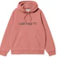 Buy Carhartt WIP Baju Hujan Hoodie Oversized Warna Rose Gelap I030547-2DG-XX