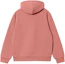 Lookbook Carhartt WIP Baju Hujan Hoodie Oversized Warna Rose Gelap I030547-2DG-XX