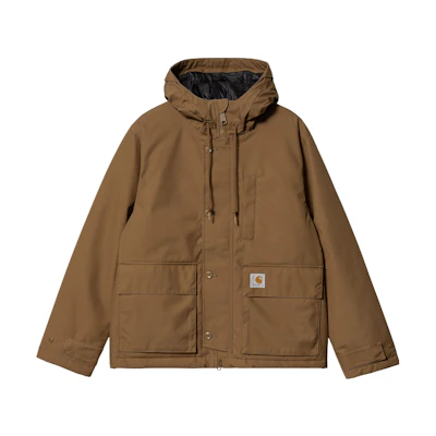Carhartt WIP Oversized Solid Color Multi-Pocket Hooded Jacket I030771-HZ-XX