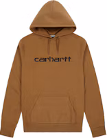 Order Carhartt WIP Oversized Sweatshirt with Embroidered Logo Brown I030230-08W-XX