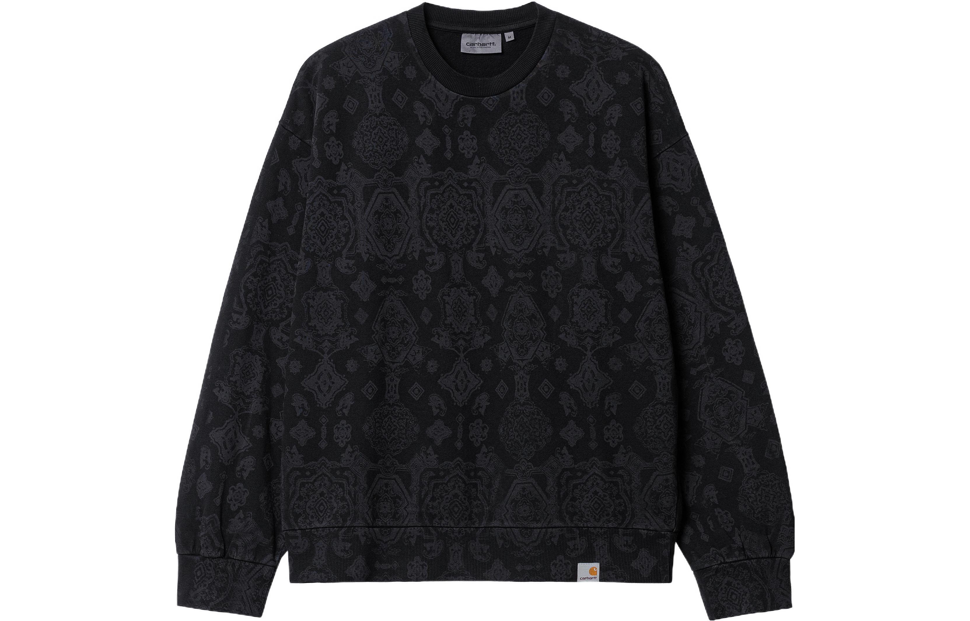 Carhartt WIP Paisley Crewneck Sweatshirt Black I031045-0Y1-XX