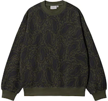 Carhartt WIP Paisley Graphic Long Sleeve Sweatshirt Green () I032431-1SB-XX Carhartt WIP Paisley Graphic Long Sleeve Sweatshirt Green () I032431-1SB-XX
