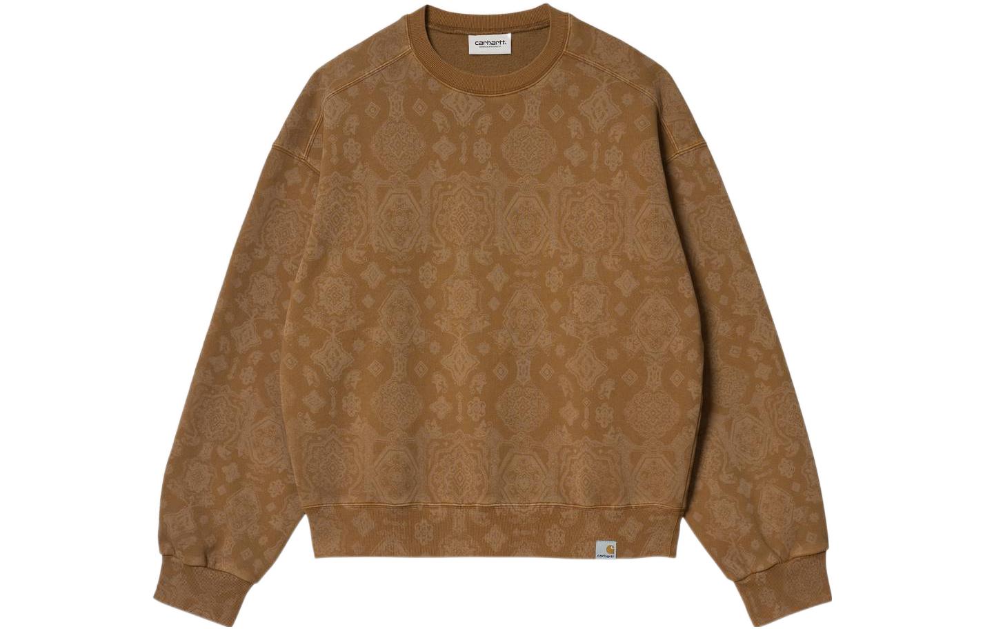 Carhartt WIP Paisley Pullover Sweatshirt Brown () I031045-0Y7-XX