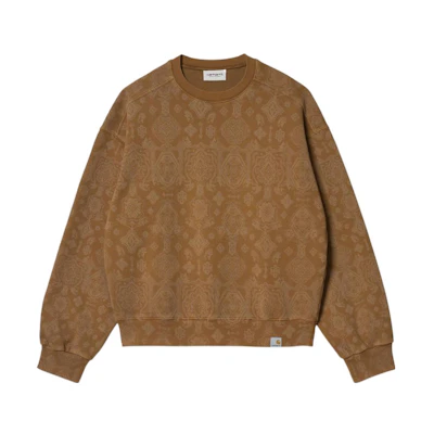 Carhartt WIP Paisley Pullover Sweatshirt Brown () I031045-0Y7-XX