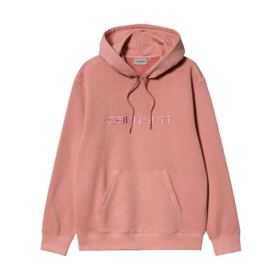Carhartt WIP Pink Hoodie with Embroidered Logo for Men I030145-0NX-XX