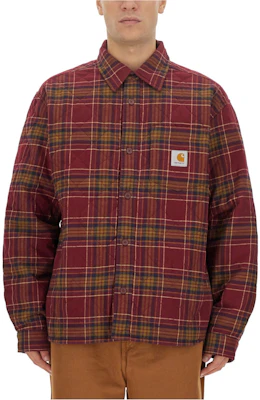Carhartt WIP 紅色格紋鈕扣外套 - 長袖夾克 I032212-1P7-XX Buy Carhartt WIP 紅色格紋鈕扣外套 - 長袖夾克 I032212-1P7-XX