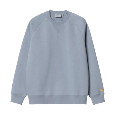 Carhartt WIP Plain Crewneck Raglan Long Sleeve Sweatshirt Grey () I026383-1R2-XX