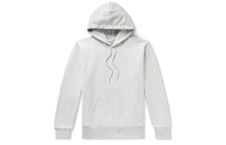 Carhartt WIP Plain Hoodie Long Sleeve Back-to-School Grey Sweatshirt I02747603-00T-XX