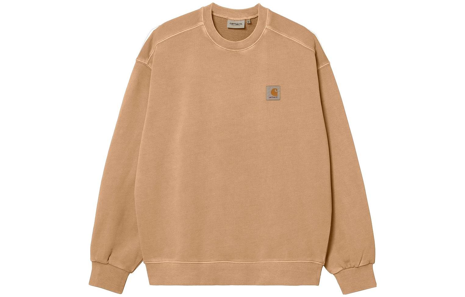 Carhartt WIP Plain Logo Crewneck Sweatshirt Men Beige I02995707-EGD-03