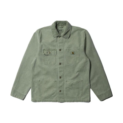 Carhartt WIP Plain Long Sleeve Jacket with Woven Label Patch CHXJKI26480XC