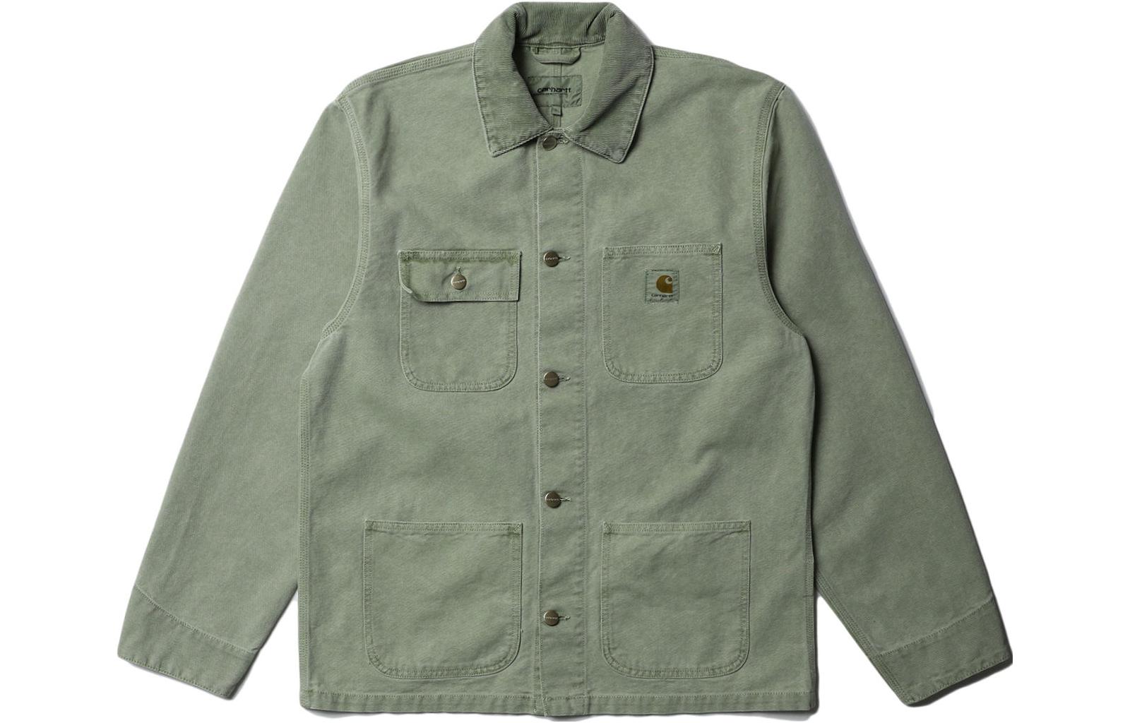 Carhartt WIP Plain Long Sleeve Jacket with Woven Label Patch CHXJKI26480XC 圖 2